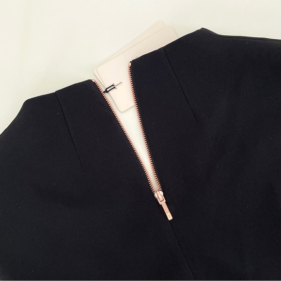 Ted Baker Paysy High Neck Top in Black - Picture 11 of 12